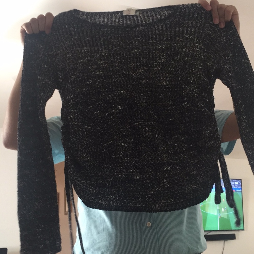 American eagle knitted long sleeve sweater